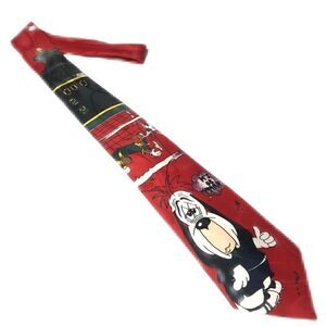Droopy ‘I’m So Happy” &‎ Wolf Soccer 94 necktie